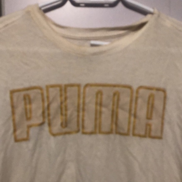 Large puma tshirt cream color - Picture 3 of 3